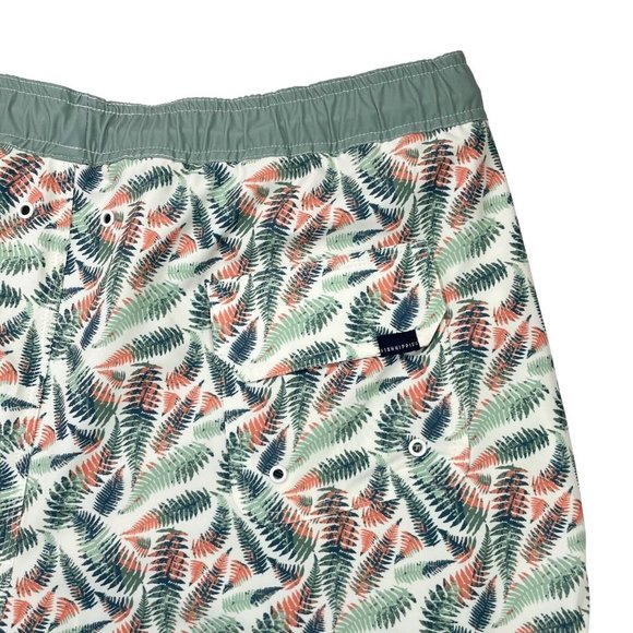 Fish Hippie Co. Meridian Volley Swim Shorts Tropical Palm-Mens XXL- NWT MSRP $85 - Picture 9 of 12